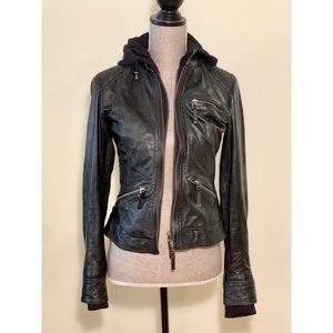 Bod & Christensen Leather Roxanne Jacket AB080 XS